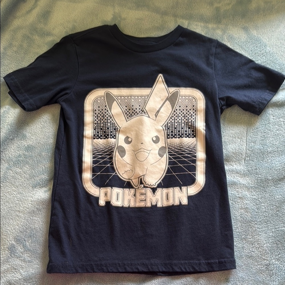Pokemon Navy Blue Short Sleeve T-Shirt Size S